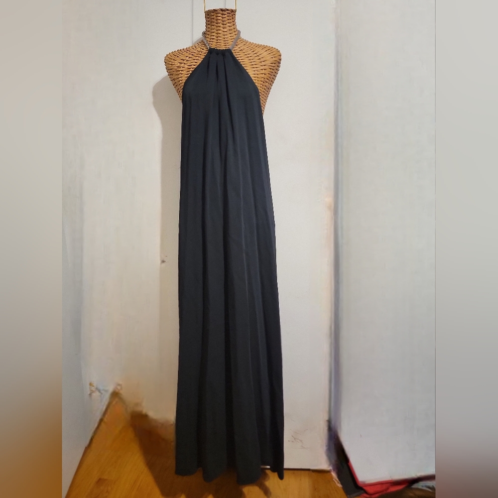Banana Republic Elegant Black Maxi Dress